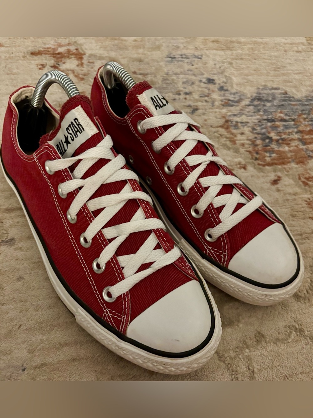 Converse All Star Maroon Low Top Sneakers